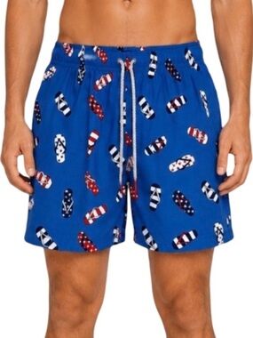 NEW Rainforest Flip-flop Swim Trunks Large